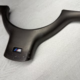 OEM 01-06 BMW E46 M3 Lower Steering Wheel Trim Cover Plate Titan Shadow Grey