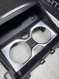BMW G06 X6 F96 X6M Cup Holder Center Console 5A34FD9 Carbon Fiber Slider Tray