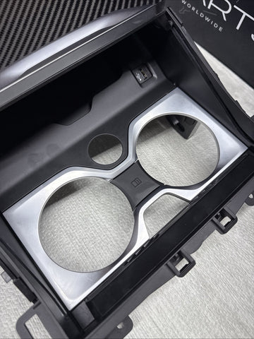 BMW G06 X6 F96 X6M Cup Holder Center Console 5A34FD9 Carbon Fiber Slider Tray