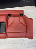 BMW F82 M4 Coupe 15-20 Rear Back Seats Cushion Sakhir Orange Leather Bench