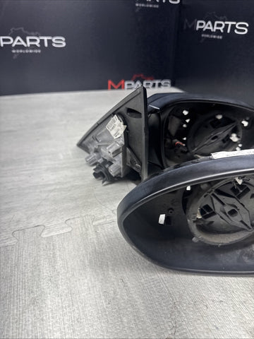 08-13 BMW E92 E93 M3 Left Right Fold Mirrors Matte Black / Silverstone *Notes*