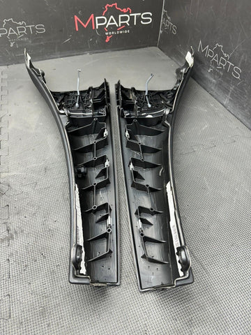 BMW 01-03 E46 325 330 M3 Convertible Rear Lateral Covers Trims Panels Black OEM