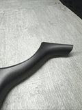 OEM 01-06 BMW E46 M3 Lower Steering Wheel Trim Cover Plate Titan Shadow Grey