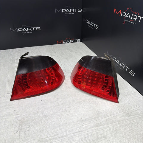 BMW 01-06 E46 325 330 M3 Coupe Outer Tinted LED Tail Lights