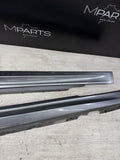 08-13 BMW E92 E93 M3 OEM Right Left Passenger Side Skirt Rocker Panels Gray