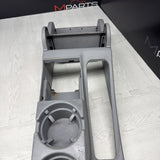 2001-2006 BMW E46 325 330 M3 Coupe Center Console Gray Armrest Optioned