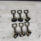 BMW OEM E36 M3 S52 PISTONS CONNECTING RODS SET 11251405702 11241247175