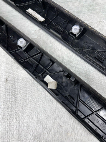 20-25 BMW G06 F96 X6M REAR LIFT GATE PANEL TRIMS MOLDINGS OEM GLOSS BLACK