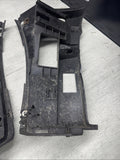 01-06 BMW E46 M3 LEFT RIGHT DRIVER FRONT BUMPER COVER GUARD BRACKET PAIR 2695247