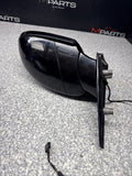 2006-2008 BMW E63 E64 M6 Door Left Driver Mirror Sapphire Black *Broken Glass