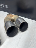 BMW E46 E92 M3 M5 M6 Exhaust Muffler Tips Aftermarket Custom 3”