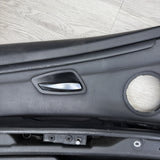 08-13 BMW E92 M3 Original Black Interior Front Left Driver Door Card Panel