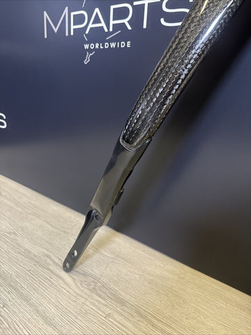 15-20 BMW F80 F82 F83 M3 M4 Carbon Fiber Strut Braces Bar OEM *Broken Tabs*