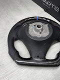 08-13 BMW E90 E92 E93 M3 OHC Carbon fiber Steering Wheel Tri Stitched Manual