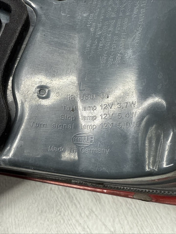 2011-2016 BMW F10 528I 535I OUTER  LEFT DRIVER LH TAIL LIGHT LED 184080-01 OEM