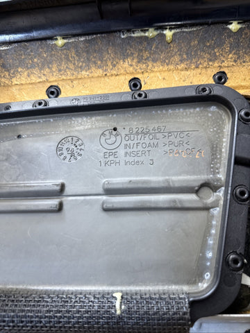 BMW E36 M3 95-99 Coupe Front Left Driver Door Card Panel Dove Grey Gray Vaders