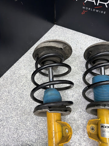 01-06 BMW E46 M3 KONI Front Suspension Struts Shocks Eibach Lowering Springs