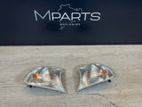 1999 - 2003 BMW 325 328 E46 M3 Front Turn Signals Lights Lamps 6919651 6919652