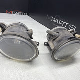 01-06 BMW E46 M3 Front Left Right Passenger Driver Bumper Fog Lights Clear OEM