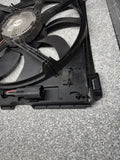 15-20 OEM BMW F80 F82 F83 M3 M4 Electric Radiator Cooling Fan w/Shroud *Crack