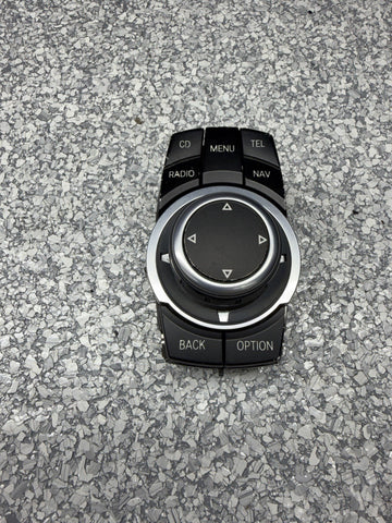 09-13 BMW E70 E82 E90 E92 E93 335 M3 CIC Navigation iDrive Controller Knob OEM