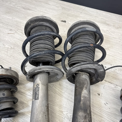 BMW E63 M6 06-10 EDC Shock Strut Spring Set Complete 108k Miles
