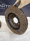 BMW 01-06 E46 M3 Front Discs Brake Rotors Drilled