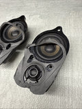 01-06 BMW E46 M3 HAES FRONT MID RANGE TWEETER SPEAKERS 65138374697
