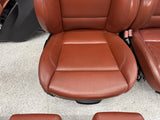 08-13 BMW E90 M3 OEM Sedan Complete Interior Fox Red Seats