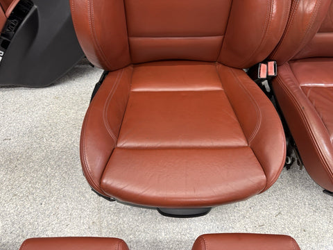 08-13 BMW E90 M3 OEM Sedan Complete Interior Fox Red Seats
