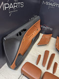 01-06 BMW E46 M3 Convertible Interior Front Rear Heated Seats Cinnamon *Notes