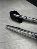 08-13 BMW E92 E93 M3 Front Fender Grilles Side Marker Light Chrome Trims OEM