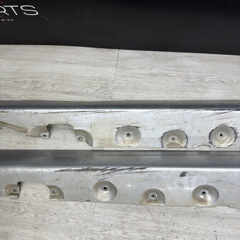 01-06 BMW E46 M3 Rocker Panel Side Skirts OEM Titanium Silver *Notes*