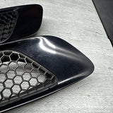 08-13 BMW E90 E92 E93 M3 Hood Scoops Space Jerez Black Pair 8042978