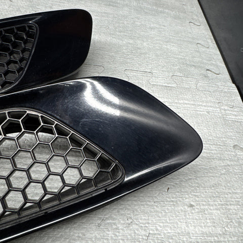 08-13 BMW E90 E92 E93 M3 Hood Scoops Space Jerez Black Pair 8042978