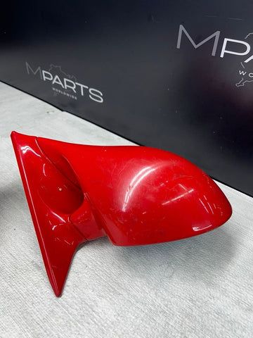 95-99 BMW E36 M3 Coupe Side Mirrors Pair Red