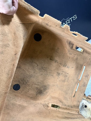 BMW E39 540 530 525 M5 5-Series Factory Caramel Front Floor Carpet OEM