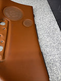 01-06 BMW E46 M3 Convertible Door Upper Arm Rest Armrest Pads Cinnamon