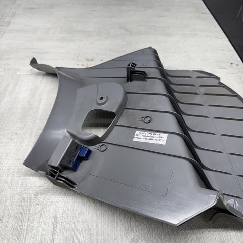 01-06 BMW E46 M3 GREY GRAY DEAD PEDAL KICK PANEL COVER 7902400
