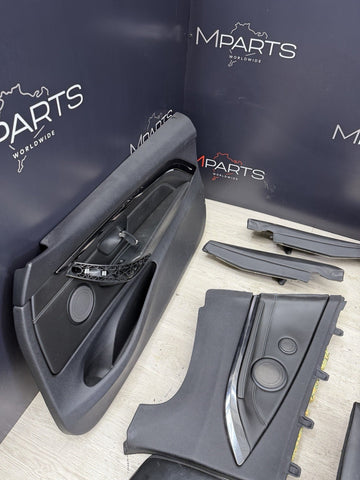 15-20 BMW F83 M4 Convertible Interior Seats & Panels Leather Black *Notes*