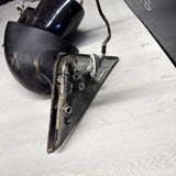 01-06 BMW E46 M3 Side View Door Mirrors Pair Carbon Black  *Notes*