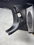 01-06 BMW E46 M3 BLACK DEAD PEDAL KICK PANEL COVER 7902400 *Damage