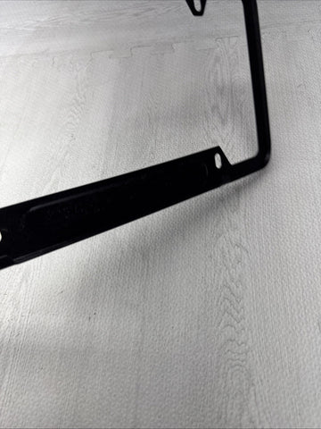 License Plate Frame BMW Power Turbocharged Carbon Fiber Style Front Rear Cover