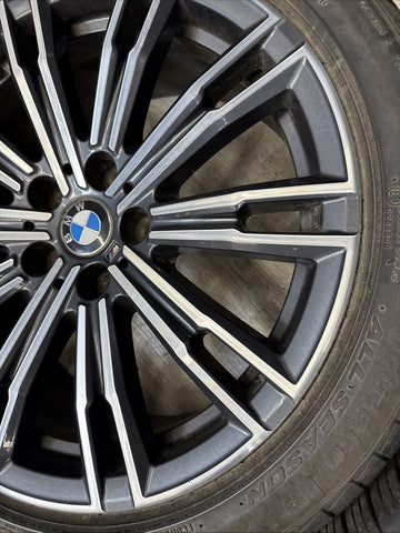 19-24 OEM BMW G20 330 M340 18” Rims Wheels 18x7.5 ET25 Double Spoke Style 790M