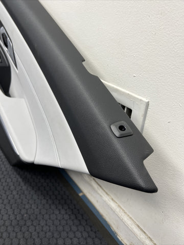 BMW 21-24 G80 M3 Sedan OEM Rear Right Passenger Door Card Panel Silverstone