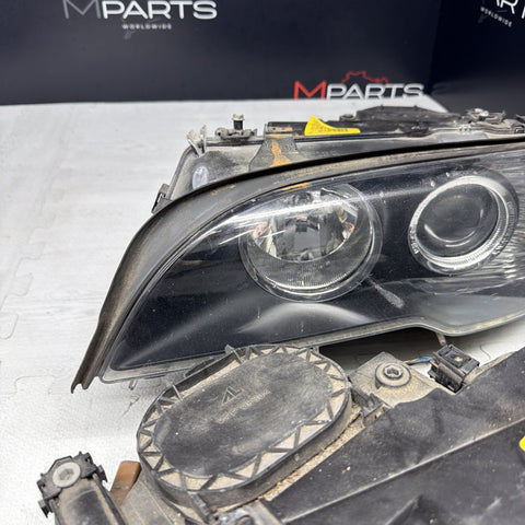 04-06 BMW E46 325CI 330CI M3 2doors Headlights Assy OEM Pair L&R AFS Xenon *Tab*