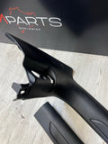 15-18 Porsche Macan Front Door Sills Scuff Plates Trims Covers Black