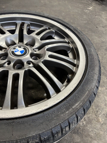 01-06 BMW E46 M3 OEM 18" Style 67 Rear 18x9 Single