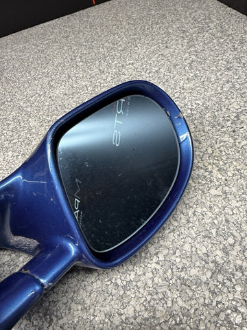 95-99 BMW E36 M3 Coupe Side Door Mirrors Pair OEM Estoril Blue