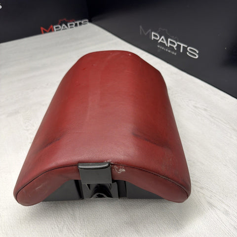 BMW E46 M3 01-06 Rear Seat Back Cushion Imola Red Leather Backrest Convertible